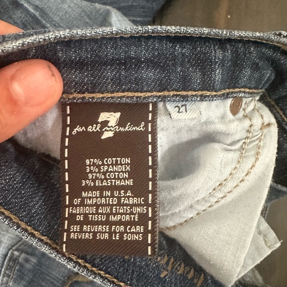 7 for all mankind original bootcut 27 - Picture 3 of 5